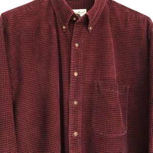 Eddie Bauer men’s corduroy shirt L Tall.